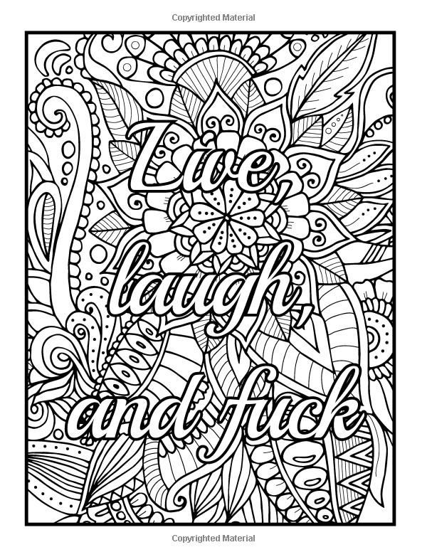 Adult Coloring Books On Amazon
 Amazon Be F cking Awesome and Color An Adult