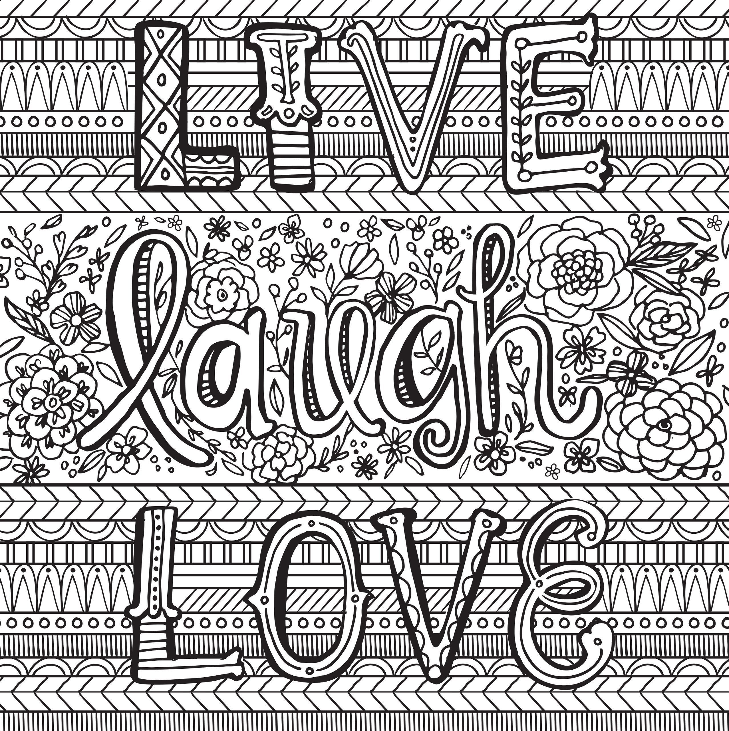 Adult Coloring Books Quotes
 Adults Coloring Pages Sayings New Inspiration Coloring