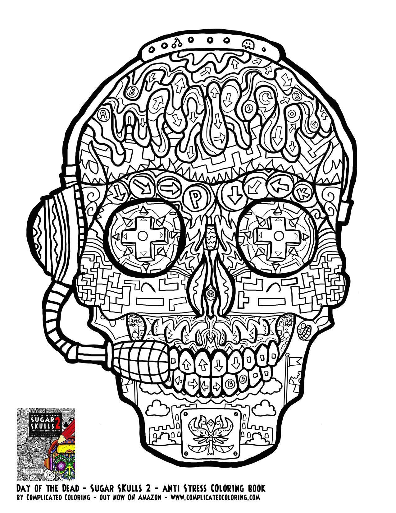 Adult Coloring Pages Abstract Skull
 Adult Coloring Pages Abstract Skull Free Free Coloring Books