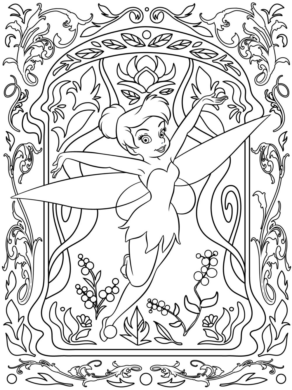 Adult Coloring Pages Disney
 Celebrate National Coloring Book Day With Disney Style