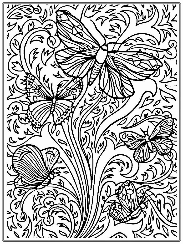 Adult Coloring Pages Easy
 Free Printable Coloring Pages For Adults ly Swear Words