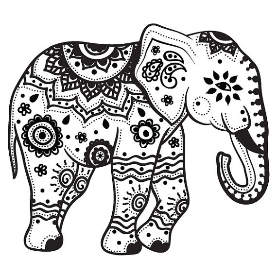 Adult Coloring Pages Elephant
 Download Elephant Coloring Pages For Adults