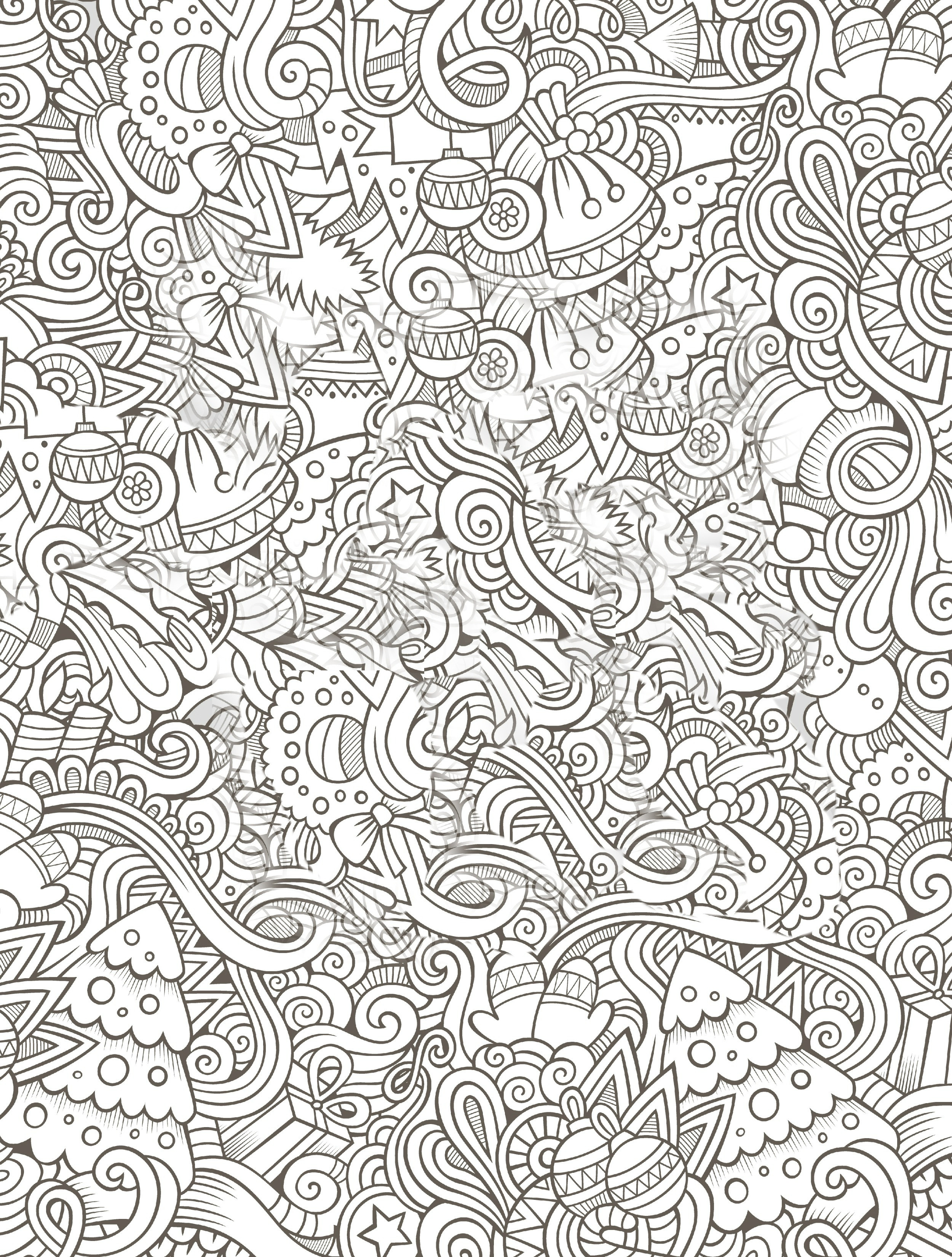 Adult Coloring Pages Pdf
 10 Free Printable Holiday Adult Coloring Pages