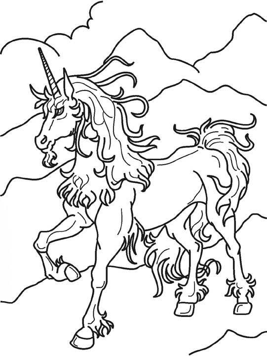 Adult Coloring Pages Unicorn
 Unicorn Coloring Pages for Adults Bestofcoloring