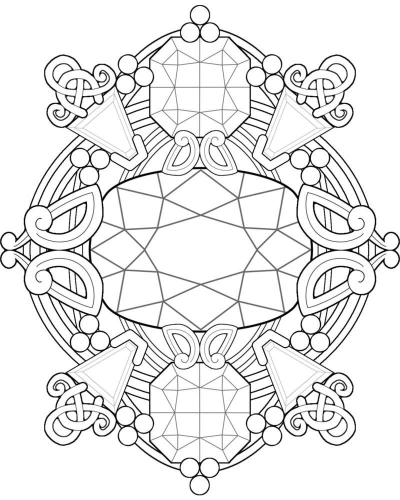 Adult Coloring Sheet
 Free Printable Abstract Coloring Pages for Adults