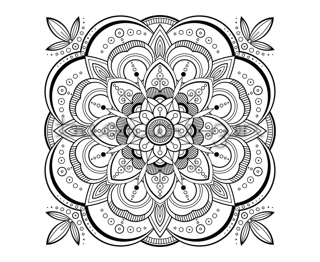 Adult Mandala Coloring Pages
 Mandala Coloring Sheets Pdf The Color Panda