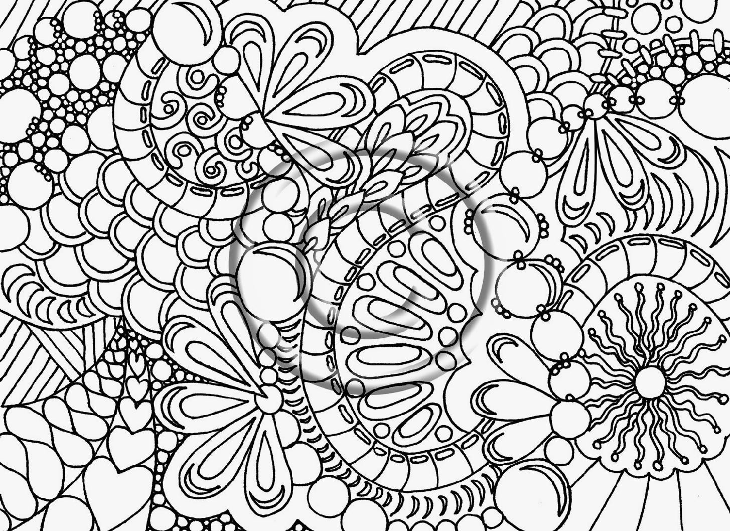 Advanced Coloring Pages
 Printable Advanced Coloring Pages Mandala Nature etc
