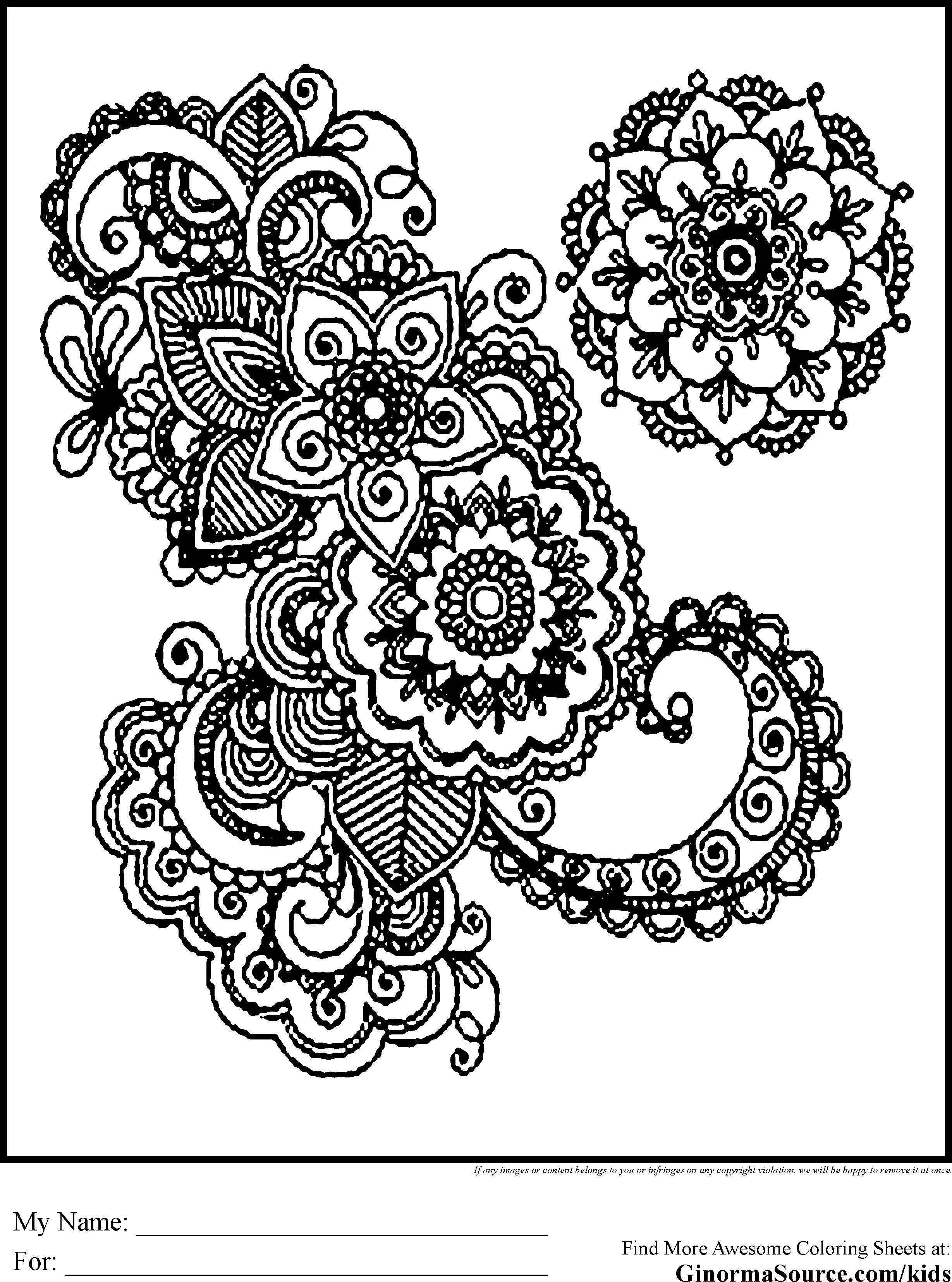 Advanced Online Coloring Pages
 Detailed Animal Coloring Pages Bestofcoloring