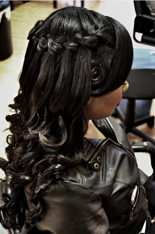 African American Wedding Hairstyles Half Up And Half Down
 50 Superb Black Wedding Hairstyles