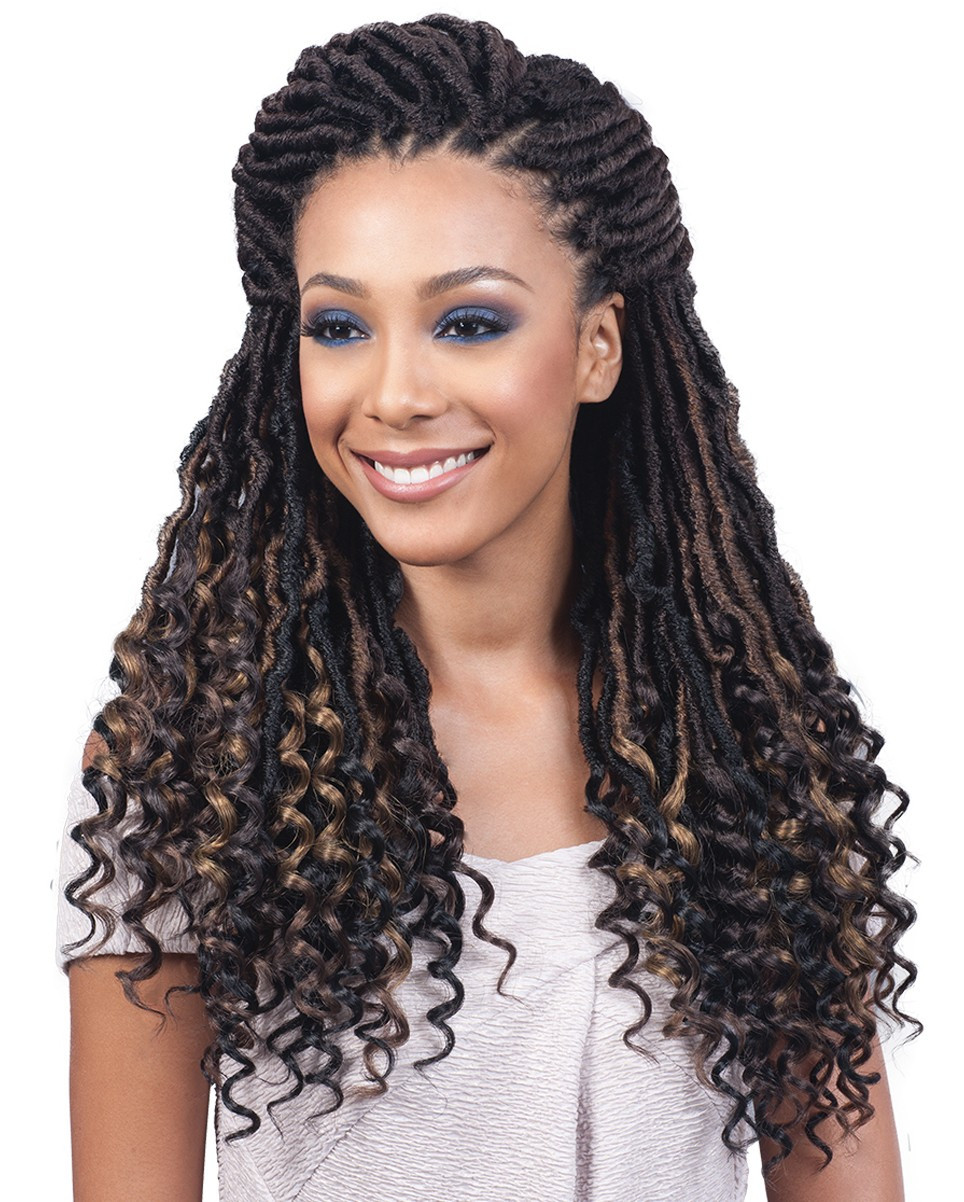 African Crochet Hairstyles
 Bobbi Boss African Roots Braid Collection Crochet NU LOCS