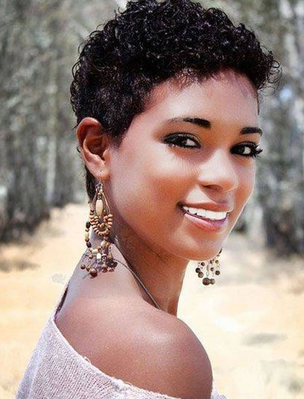 African Natural Hairstyle
 African American Short Hairstyles – Best 23 Haircuts Black