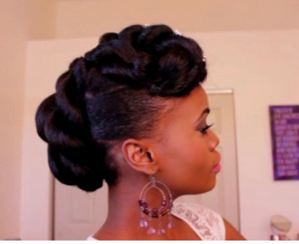 African Updo Hairstyles
 African American Hairstyles For Weddings