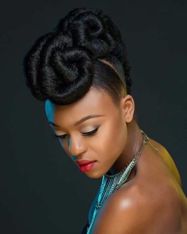 African Updo Hairstyles
 Wedding Hairstyles for Black Women african american