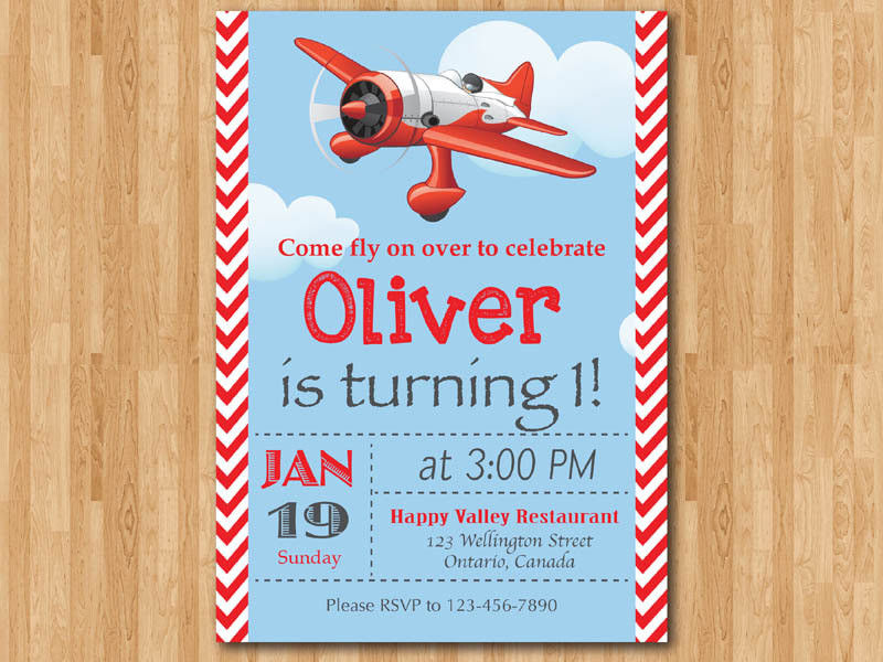 Best ideas about Airplane Birthday Invitations
. Save or Pin Airplane Birthday Invitation Airplane Theme Party Invite Boy Now.