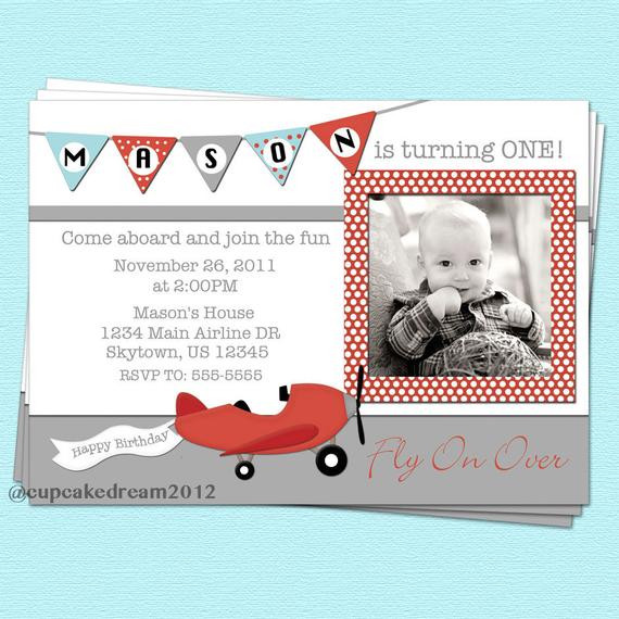 Best ideas about Airplane Birthday Invitations
. Save or Pin Airplane Birthday Invitation by CupcakeDream on Etsy Now.