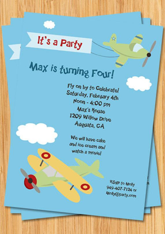 Best ideas about Airplane Birthday Invitations
. Save or Pin Airplane Birthday Party Invitation Now.