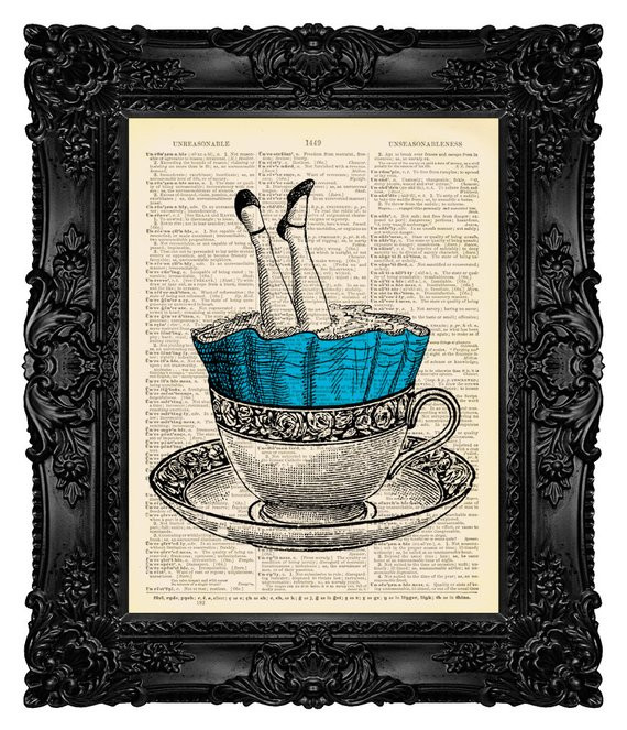 Best ideas about Alice In Wonderland Kitchen Decor
. Save or Pin Alice in Wonderland Decor Funny Art Print by Now.