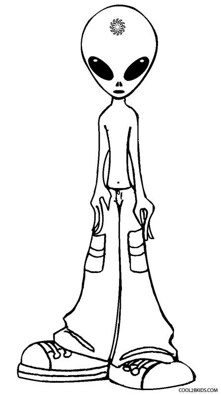 Aliens Coloring Pages
 Printable Alien Coloring Pages For Kids