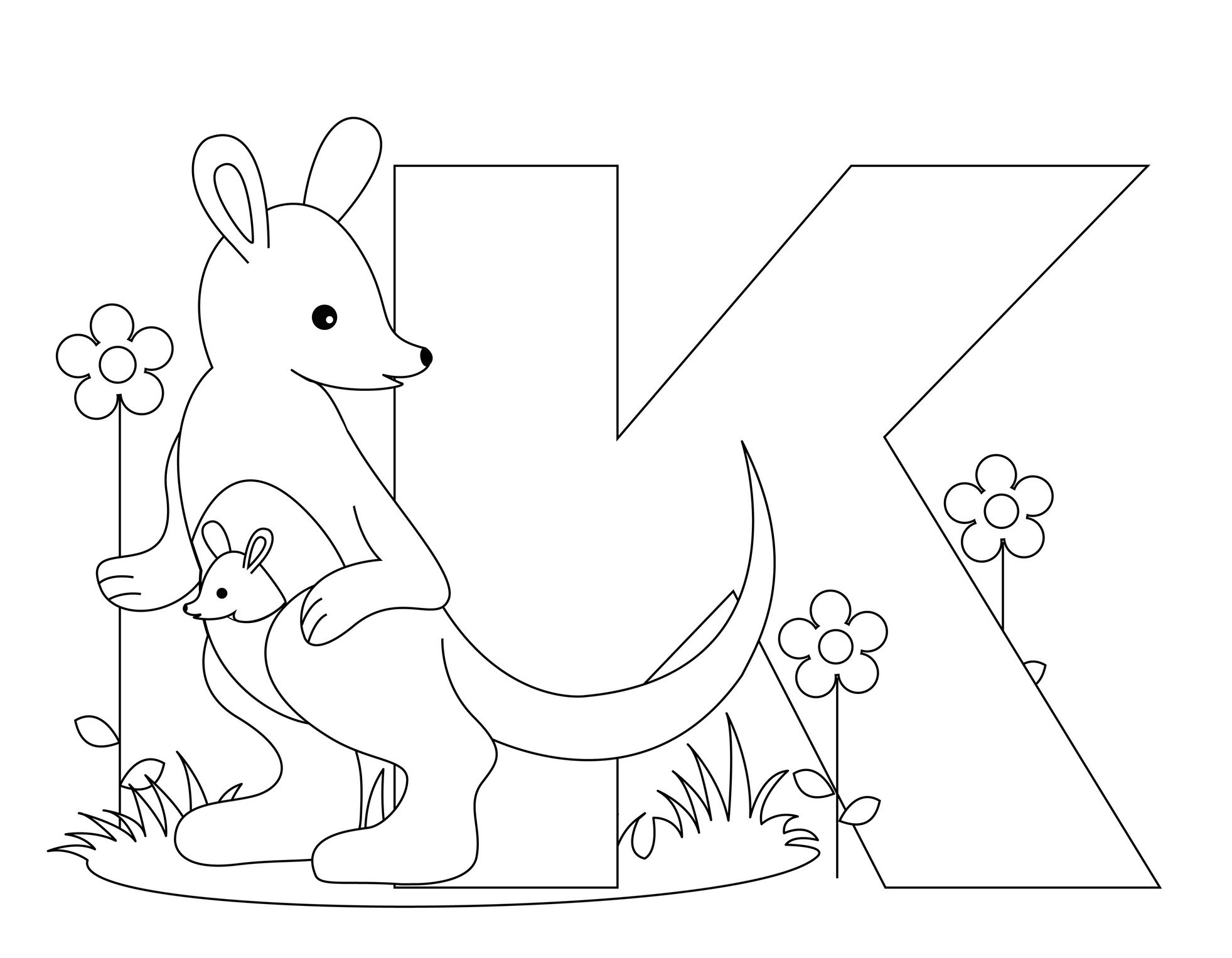 Alphebet Coloring Pages
 Free Printable Alphabet Coloring Pages for Kids Best