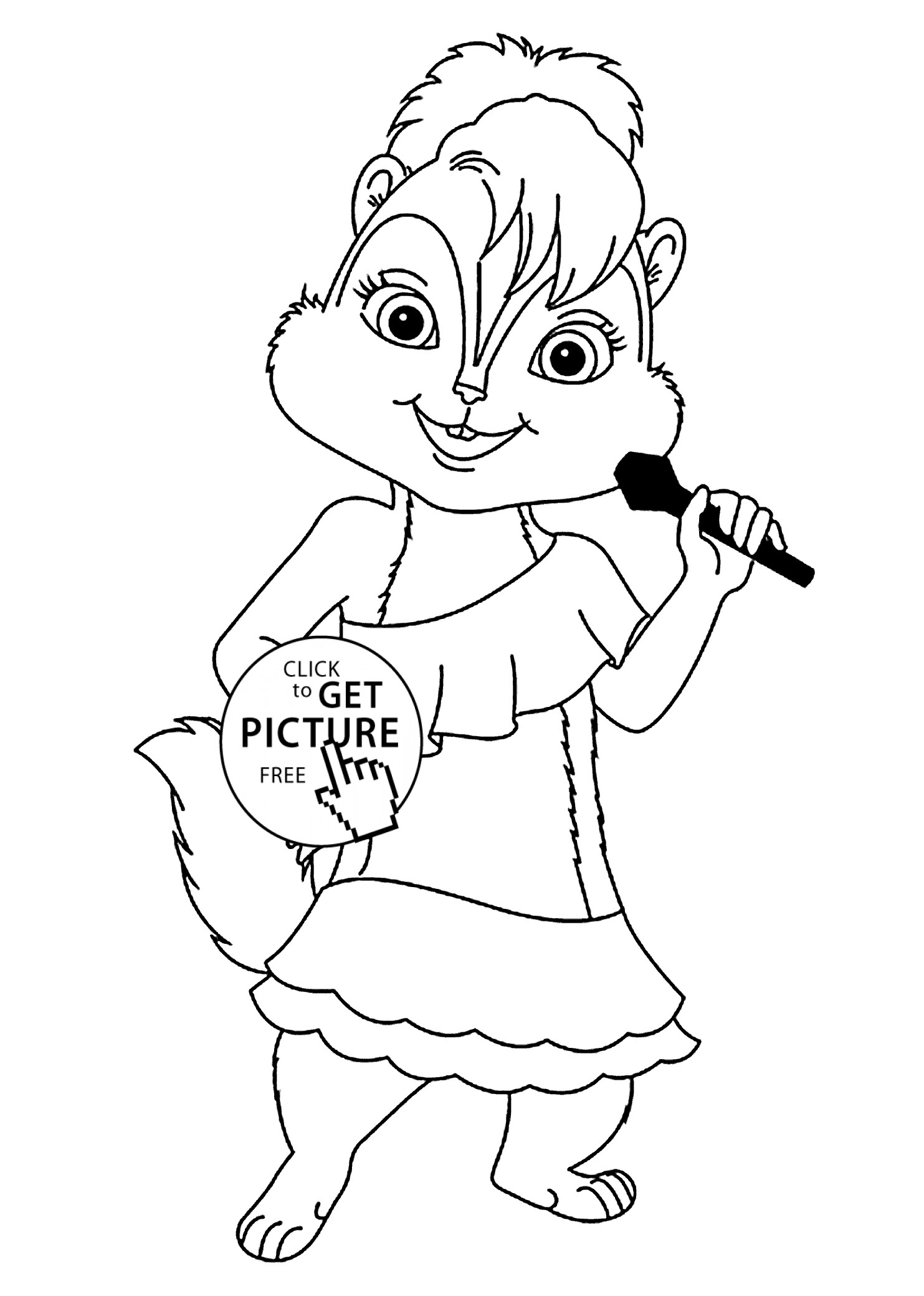 Best ideas about Alvin Ant The Chipmunks Coloring Pages For Boys
. Save or Pin Alvin and the chipmunks Brittany coloring pages for kids Now.