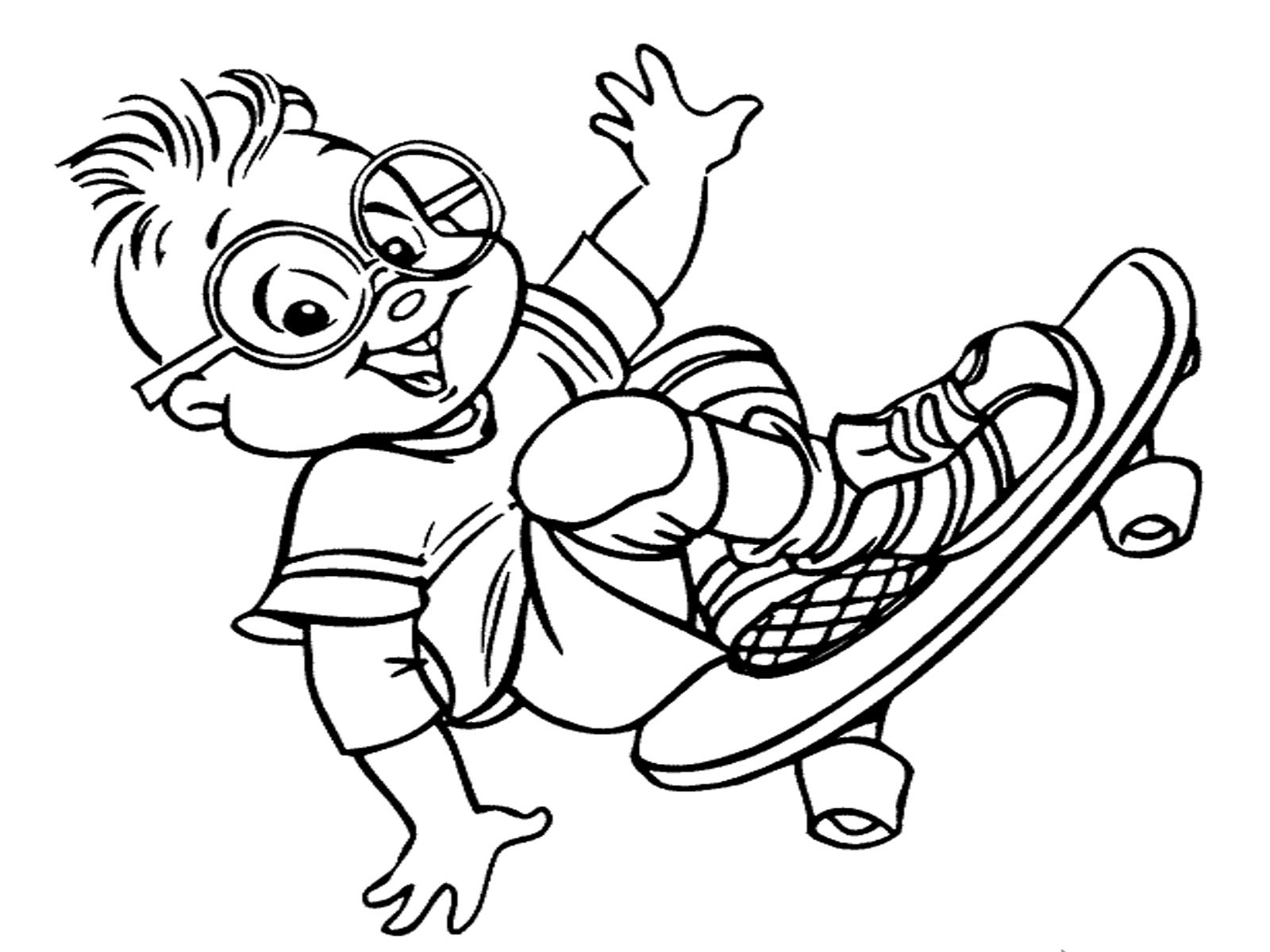 Best ideas about Alvin Ant The Chipmunks Coloring Pages For Boys
. Save or Pin Chipmunk Coloring Pages To Print Coloring Home Now.