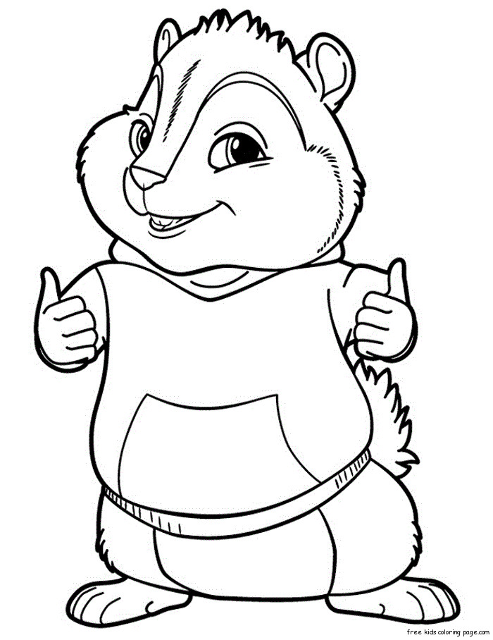 Best ideas about Alvin Ant The Chipmunks Coloring Pages For Boys
. Save or Pin Alvin and the Chipmunks Theodore Seville coloring pageFree Now.