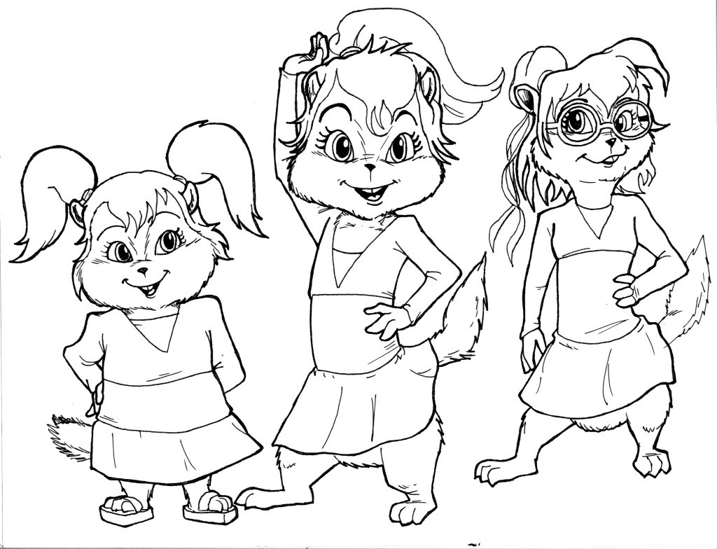 Best ideas about Alvin Ant The Chipmunks Coloring Pages For Boys
. Save or Pin Free Printable Chipettes Coloring Pages For Kids Now.