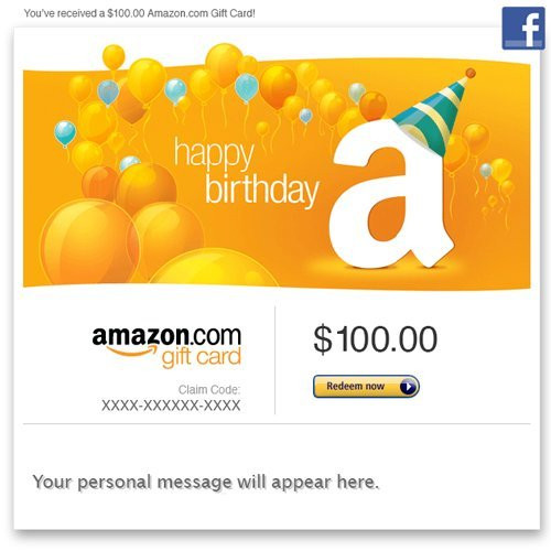 Best ideas about Amazon Birthday Gift Card
. Save or Pin Amazon Gift Card Email Happy Birthday Balloons Now.
