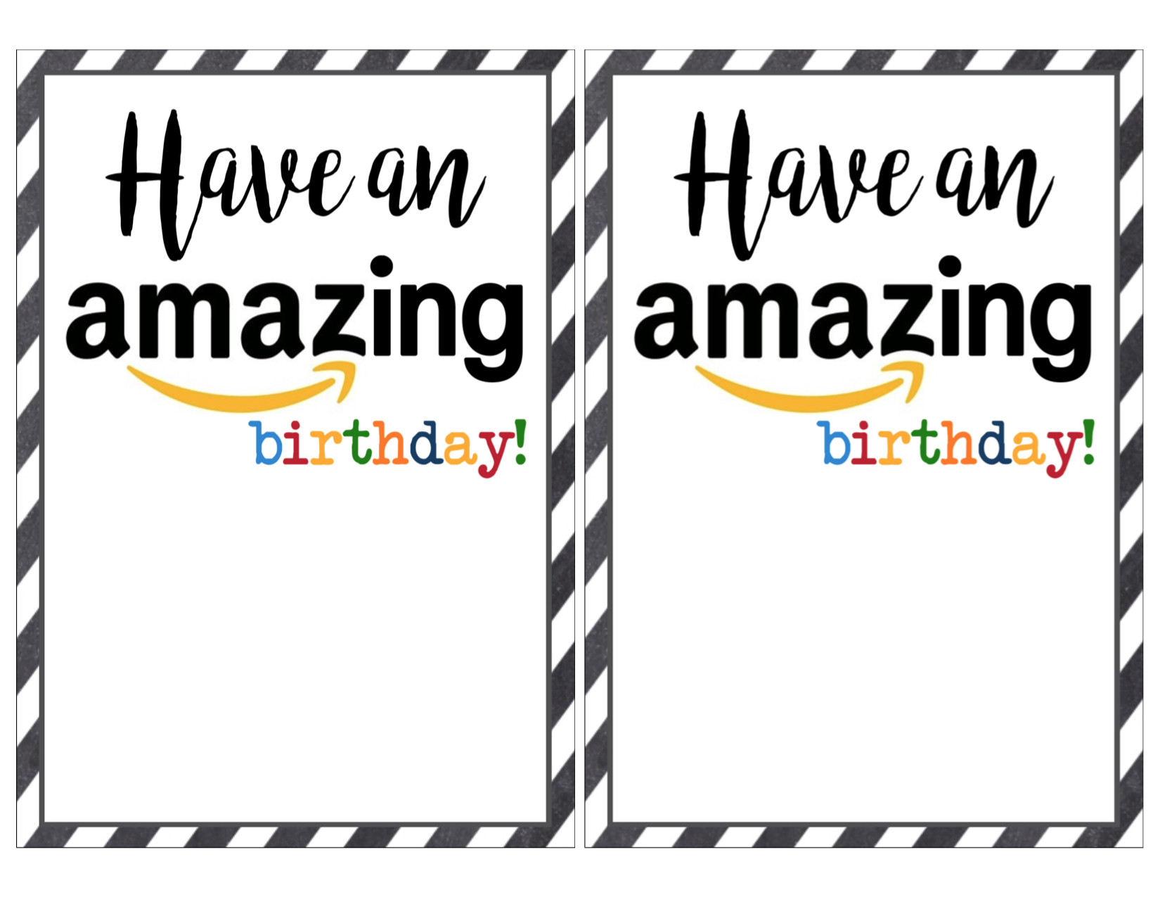 Best ideas about Amazon Birthday Gift Card
. Save or Pin Amazon Birthday Cards Free Printable Paper Trail Design Now.