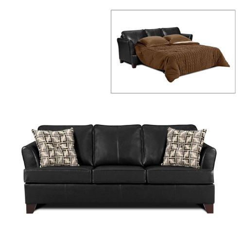 Best ideas about Amazon Sleeper Sofa
. Save or Pin Christmas Deals 2012 on Simmons Urban Black Soft Leather Now.