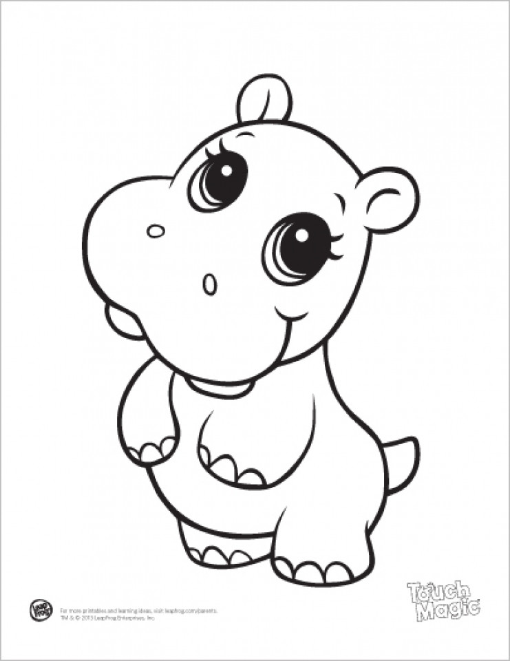 Animal Coloring Book Pages
 Get This Printable Baby Animal Coloring Pages line