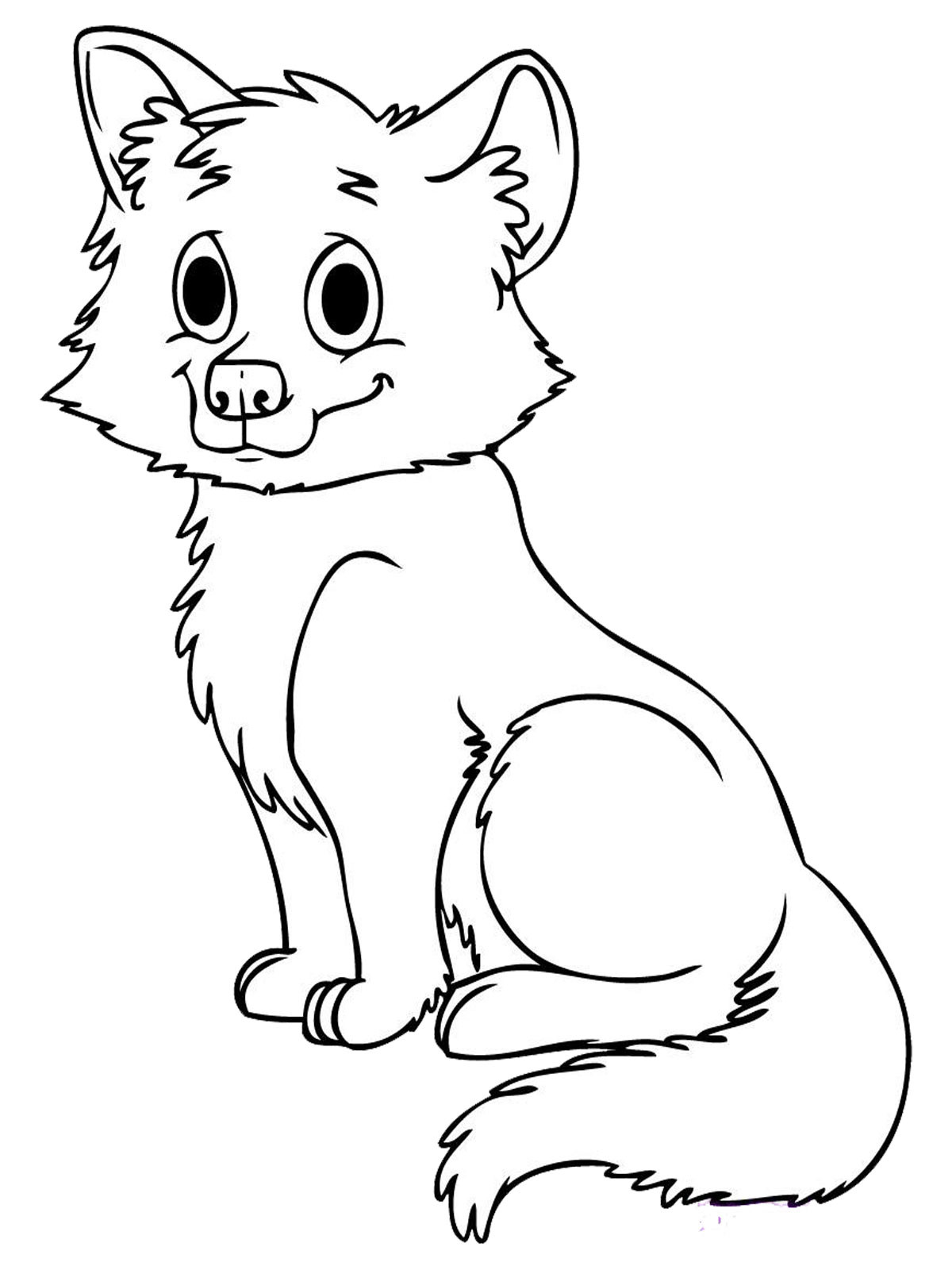 Animal Coloring Sheets For Girls
 Baby Animal Coloring Pages