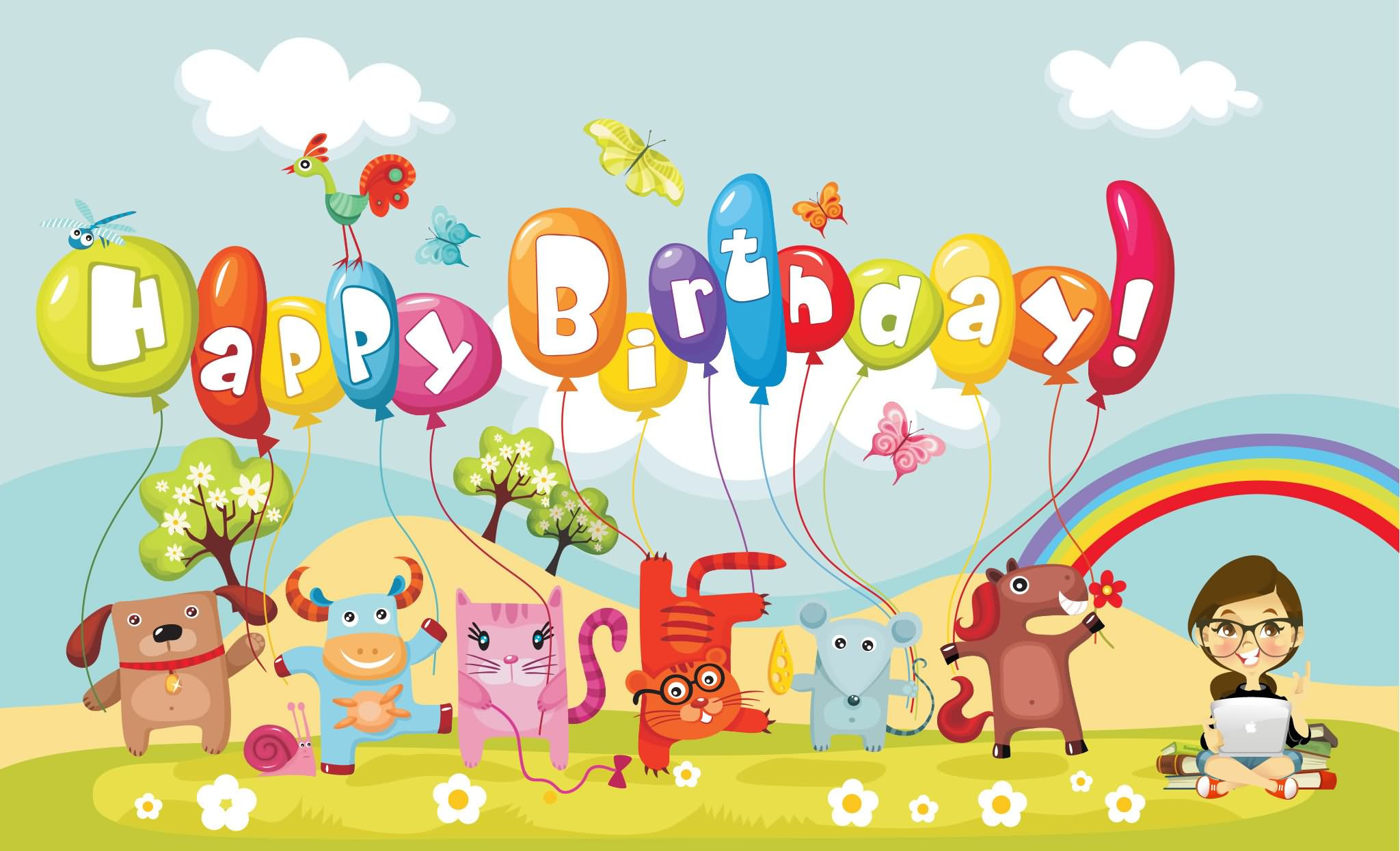 Animated Happy Birthday Wishes
 Birthday Animations Free Download