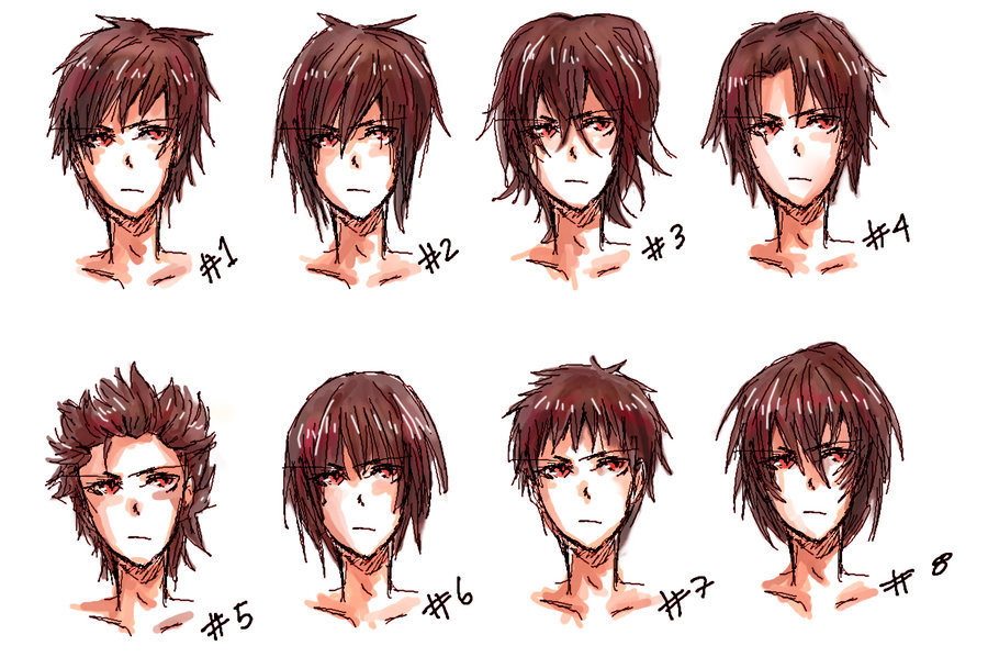 Anime Bangs Hairstyle
 Anime hair style II by nyuhatter on DeviantArt