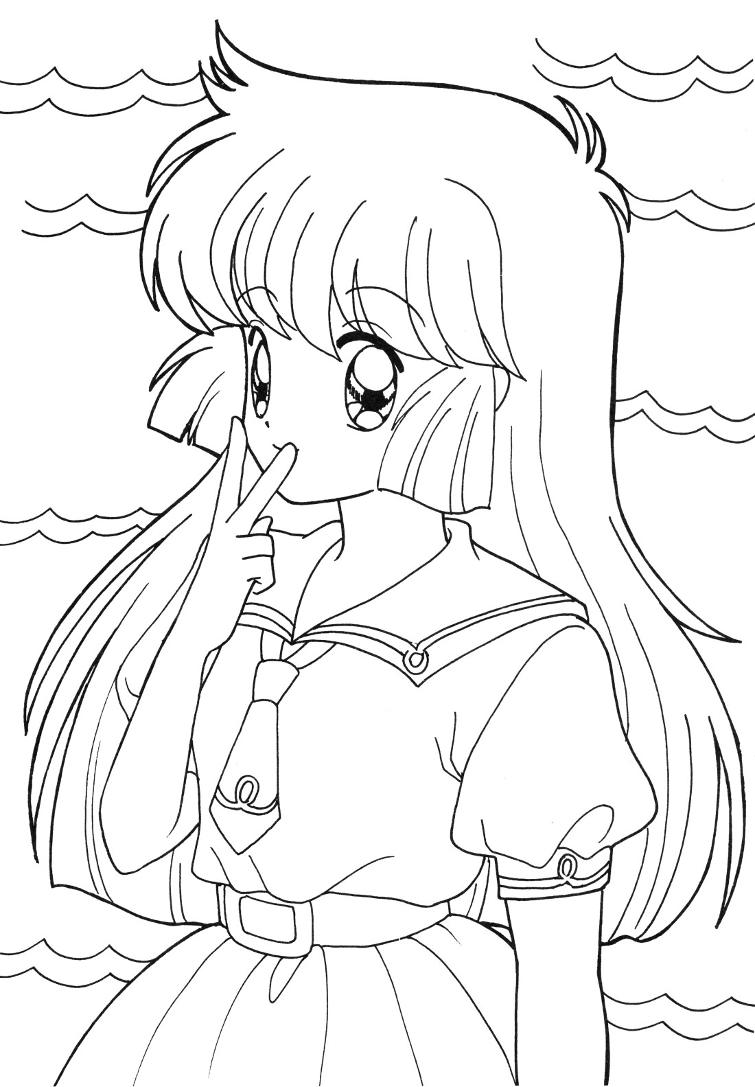 Anime Coloring Book Pages
 Anime Coloring Pages Best Coloring Pages For Kids