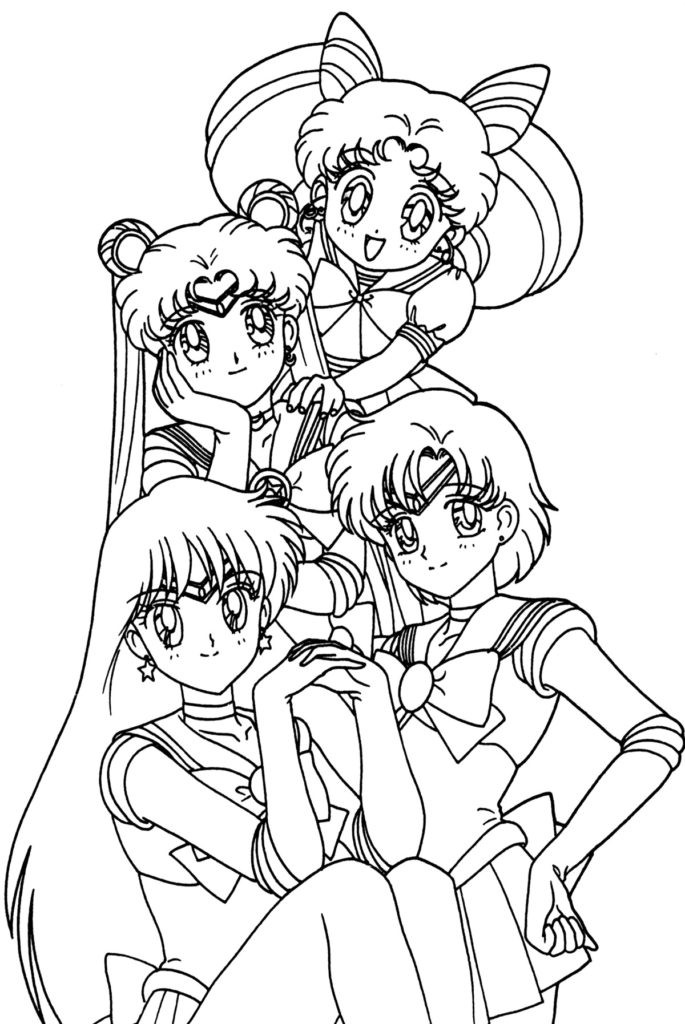 Anime Coloring Book Pages
 Anime Coloring Pages Best Coloring Pages For Kids