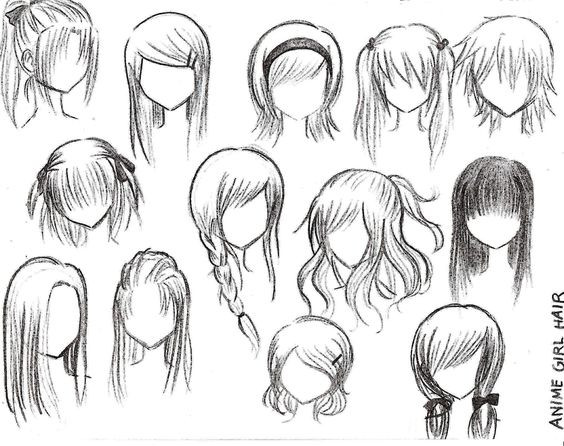 Anime Girls Hairstyles
 Pinterest • ein Katalog unendlich vieler Ideen