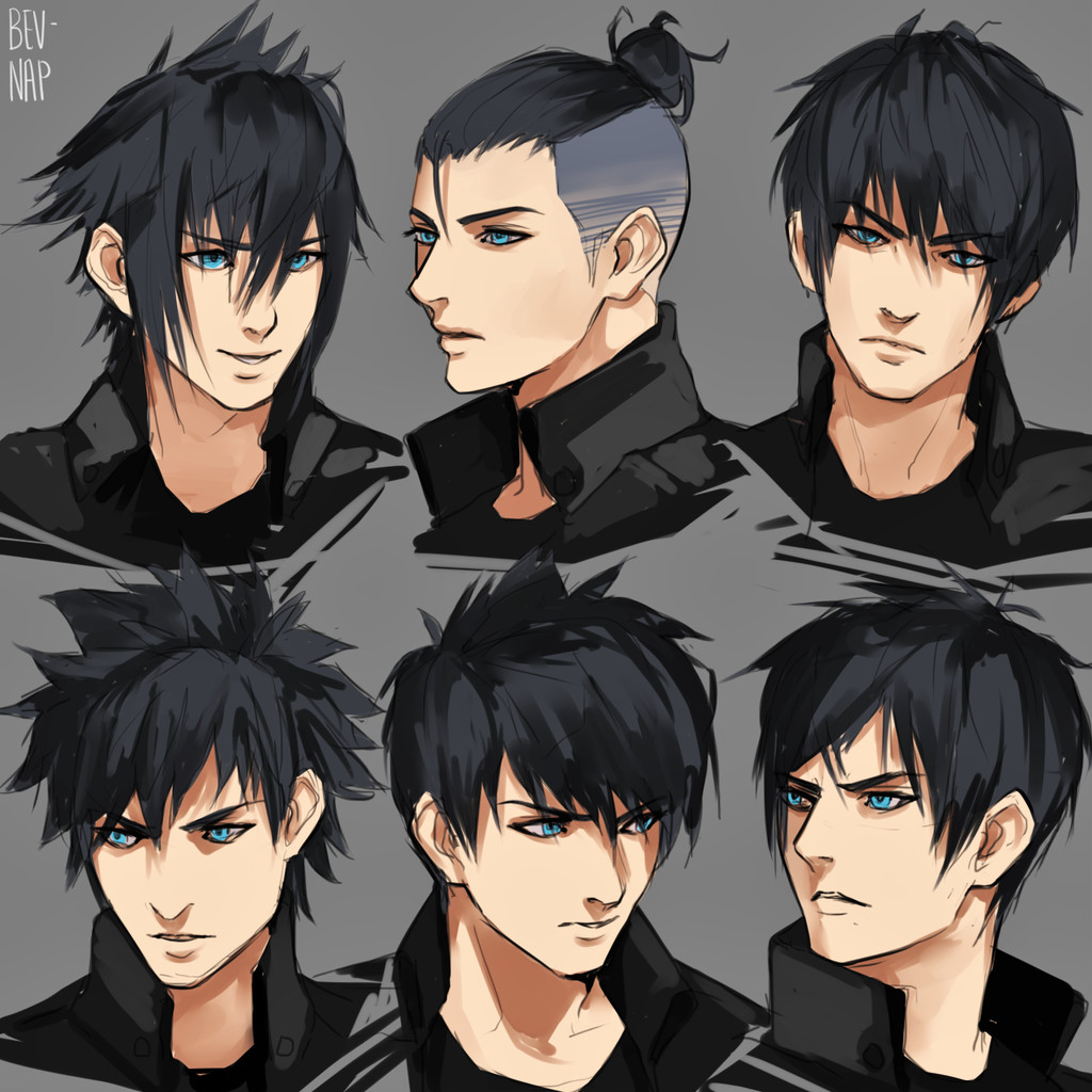 Anime Haircuts
 Noct Hairstyles by Bev Nap on DeviantArt