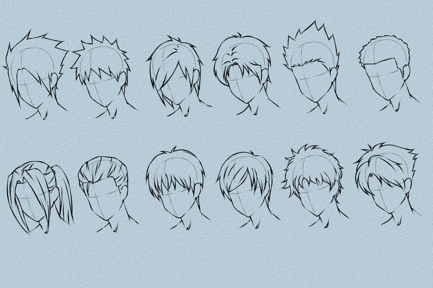 Best ideas about Anime Hairstyle Male
. Save or Pin Model hairstyles for Male Anime Hairstyles How to Draw Now.