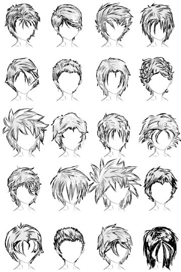 Best ideas about Anime Hairstyle Male
. Save or Pin 20 Male Hairstyles by LazyCatSleepsDaily on DeviantArt Now.