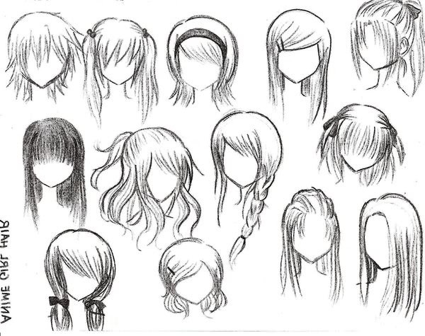 Anime Hairstyles For Girls
 Top 10 Picture of Anime Girl Hairstyles