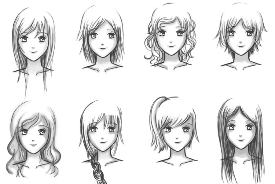 Anime Hairstyles For Girls
 Easiest Hairstyle Anime Hairstyles