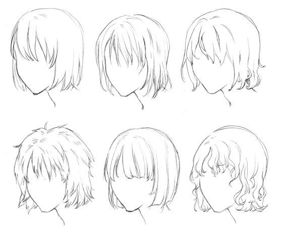 Anime Hairstyles For Short Hair
 Short Anime Style Hairstyles