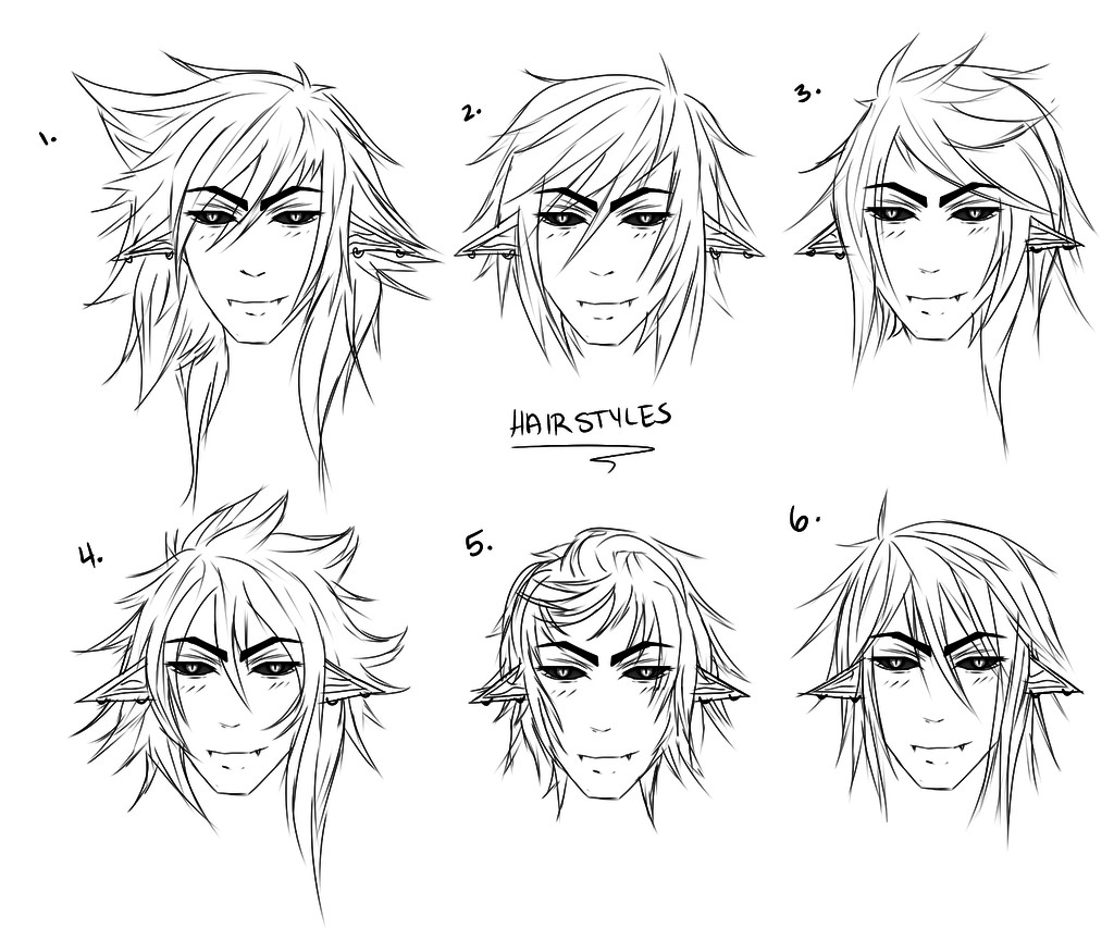 Anime Hairstyle For Guys