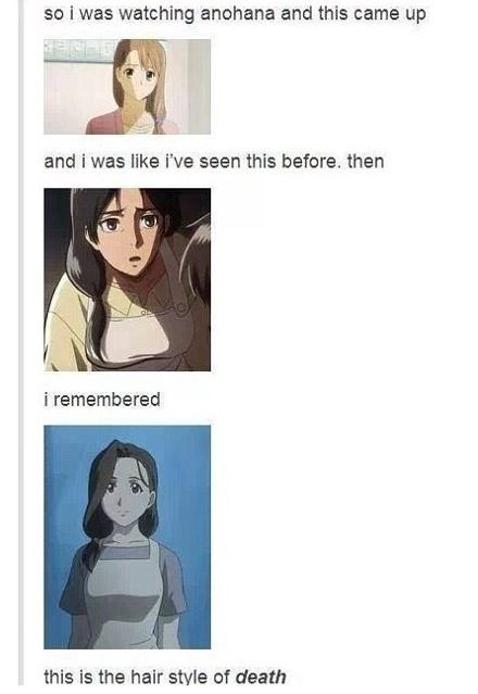 Anime Mom Hairstyle Of Death
 MIND BLOWN ANIME GOES POP Pinterest