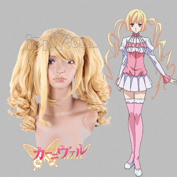 Best ideas about Anime Pigtails Hairstyles
. Save or Pin Karneval Tsukumo MediumYellow Curly Wig Two Pigtails Now.