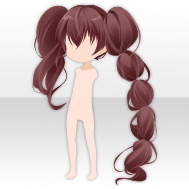 Anime Twintails Hairstyle
 Image Hairstyle Asymmetry Twin Tail Hair ver A red