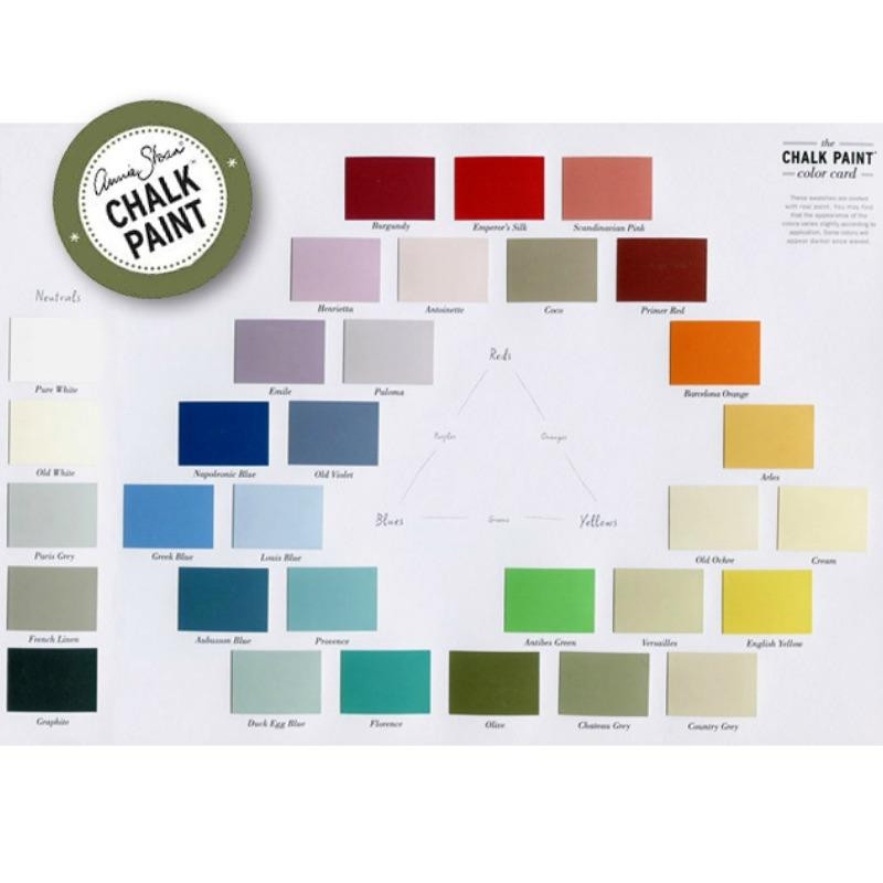 Best ideas about Annie Sloan Paint Colors
. Save or Pin Annie Sloan Chalk Paint™ Color Card Now.