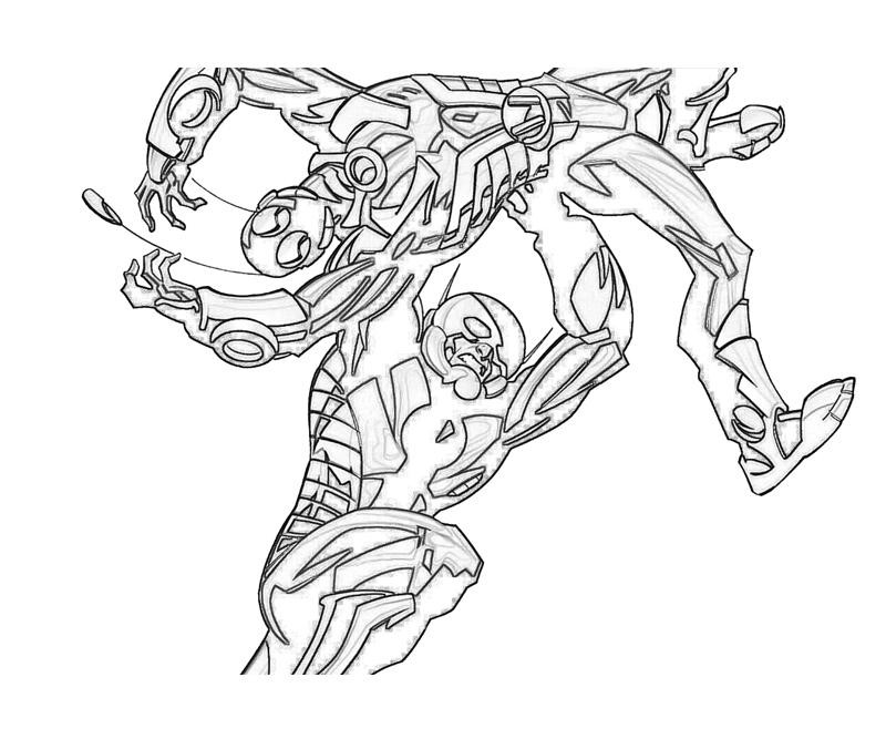 Antman Coloring Pages
 Ant Man AntMan Power