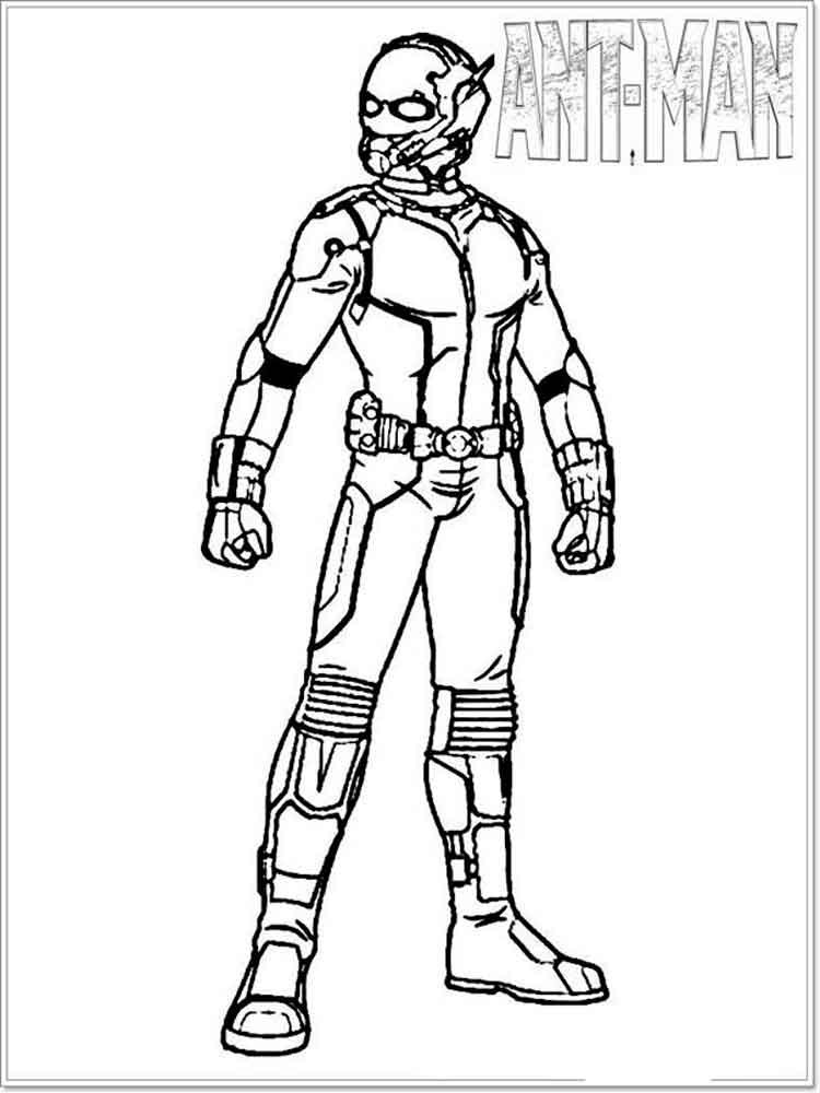 Antman Coloring Pages
 Ant Man coloring pages Free Printable Ant Man coloring pages